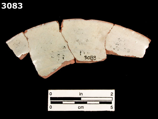 PANAMA POLYCHROME-TYPE A specimen 3083 rear view