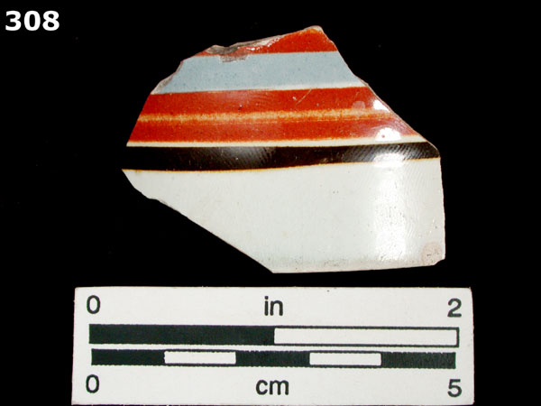 ANNULAR WARE, BANDED specimen 308 front view