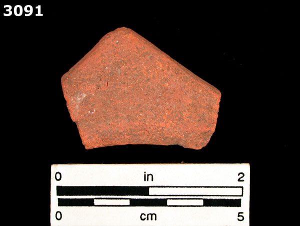 ORANGE MICACEOUS specimen 3091 front view