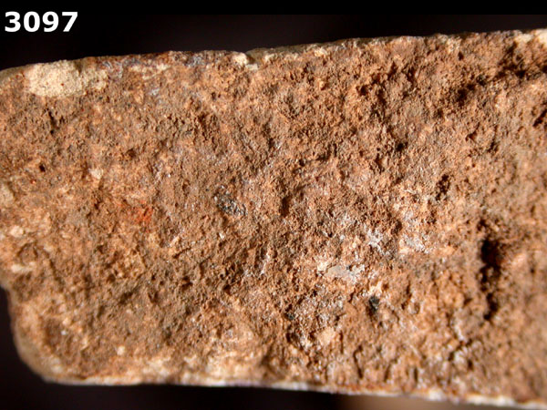 DELFTWARE, POLYCHROME specimen 3097 side view