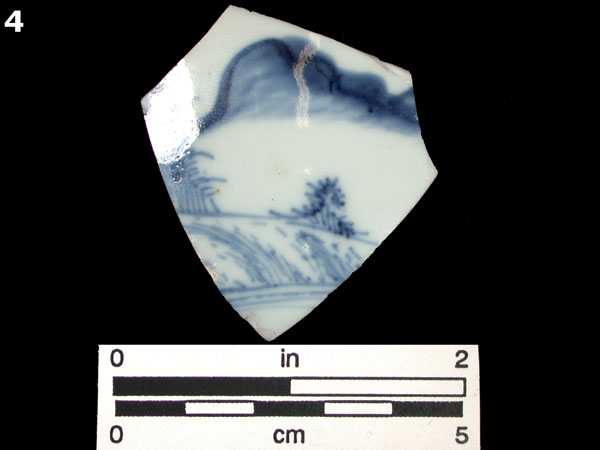 PORCELAIN, CH ING BLUE ON WHITE specimen 4 