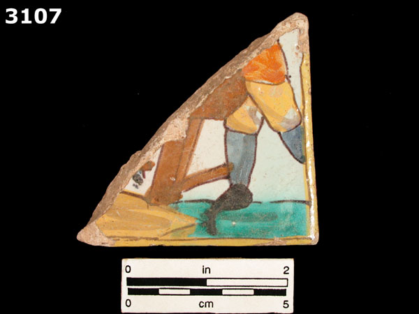 PISANO-STYLE TILE specimen 3107 