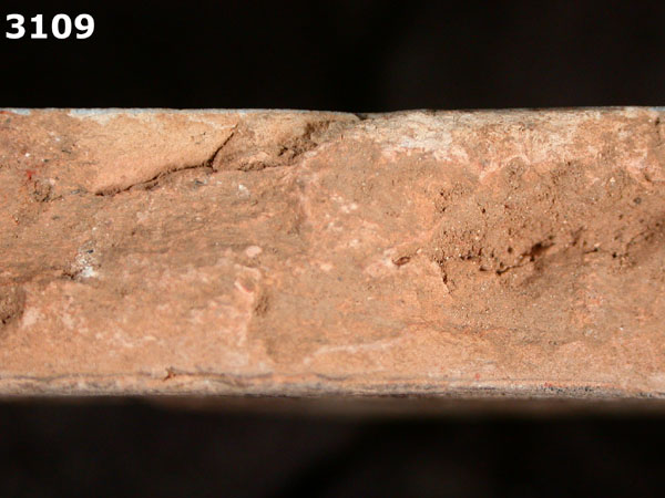 PISANO-STYLE TILE specimen 3109 side view