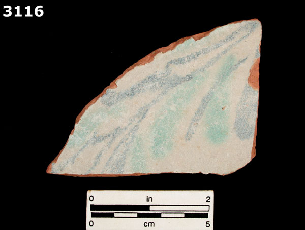 HARD PASTE MAJOLICA specimen 3116 