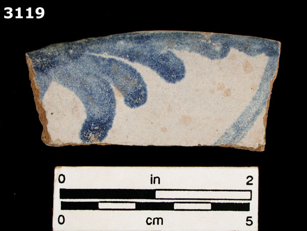 HARD PASTE MAJOLICA specimen 3119 