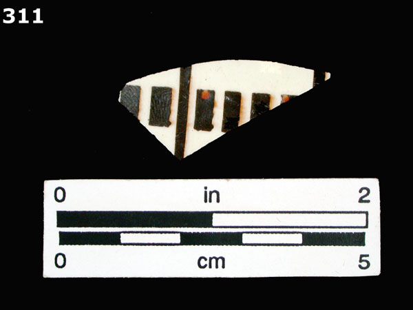 ANNULAR WARE, BANDED specimen 311 front view