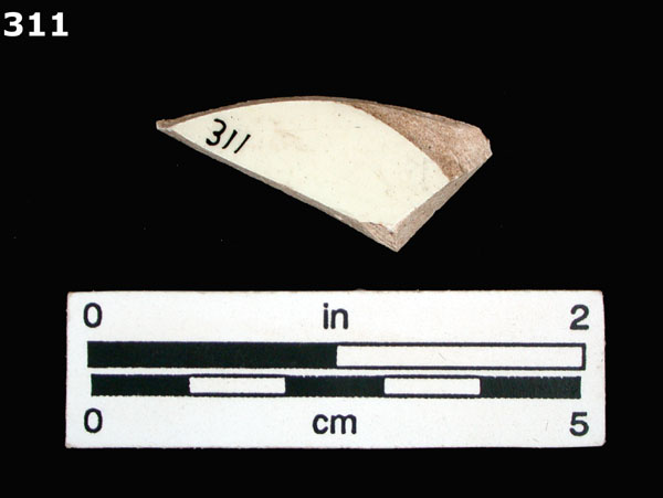 ANNULAR WARE, BANDED specimen 311 rear view