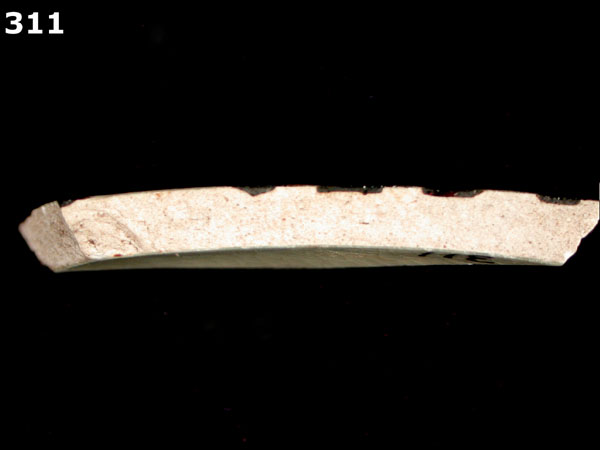 ANNULAR WARE, BANDED specimen 311 side view
