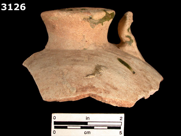 OLIVE JAR, EARLY STYLE specimen 3126 front view