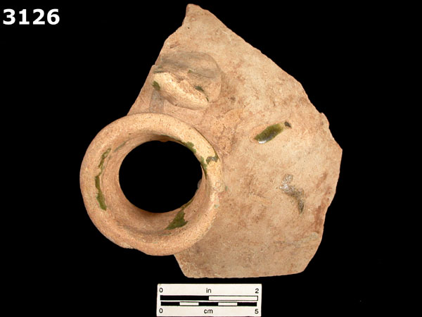 OLIVE JAR, EARLY STYLE specimen 3126 rear view