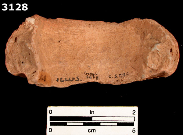 OLIVE JAR, MIDDLE STYLE specimen 3128 rear view