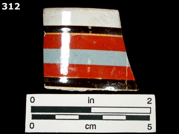 ANNULAR WARE, BANDED specimen 312 front view