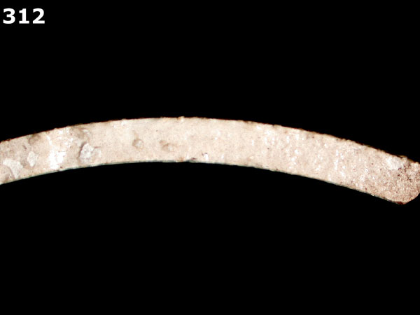 ANNULAR WARE, BANDED specimen 312 side view