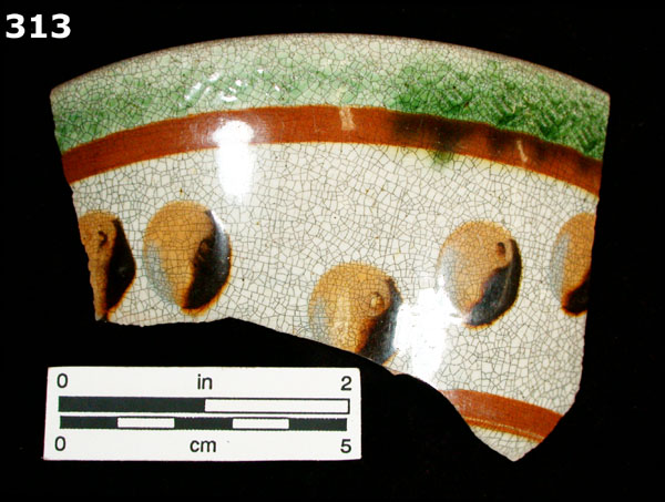 ANNULAR WARE, BANDED specimen 313 front view