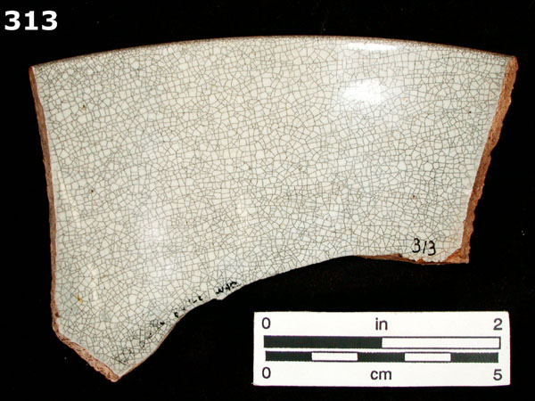 ANNULAR WARE, BANDED specimen 313 rear view