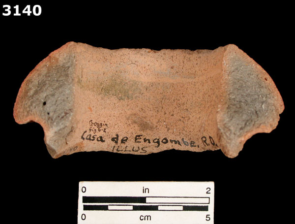 OLIVE JAR, MIDDLE STYLE specimen 3140 rear view