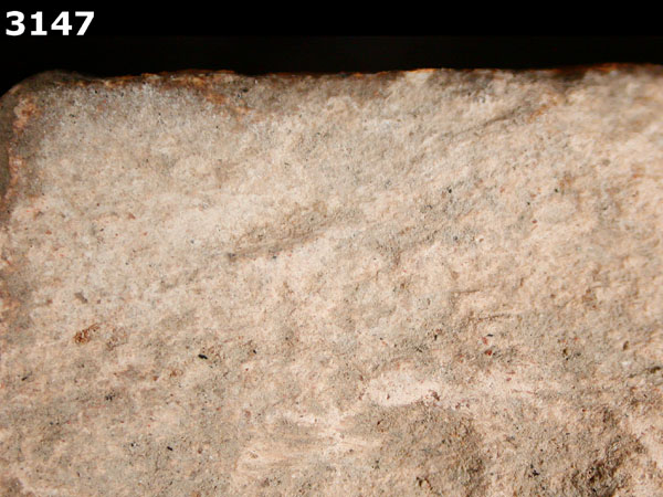 UNIDENTIFIED POLYCHROME MAJOLICA, IBERIAN specimen 3147 side view