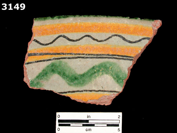 GUATEMALA POLYCHROME specimen 3149 