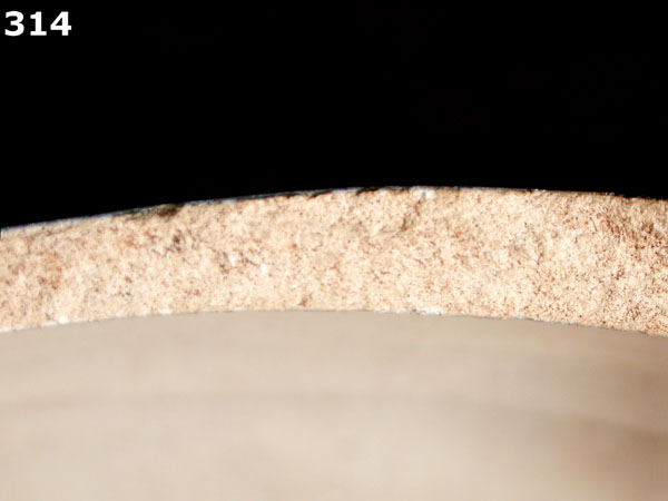 ANNULAR WARE, BANDED specimen 314 side view