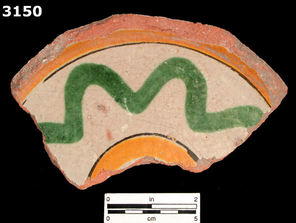 GUATEMALA POLYCHROME specimen 3150 front view