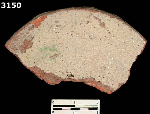 GUATEMALA POLYCHROME specimen 3150 rear view