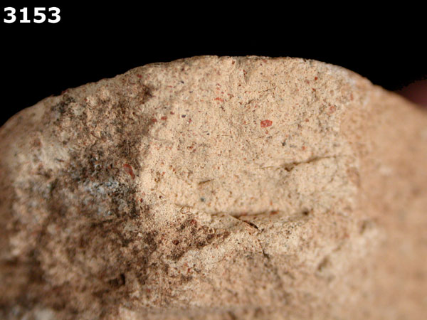 PUEBLA BLUE ON WHITE specimen 3153 side view