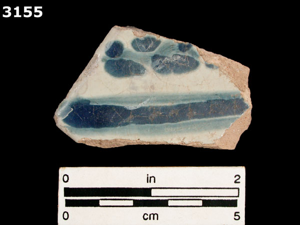 PUEBLA BLUE ON WHITE specimen 3155 