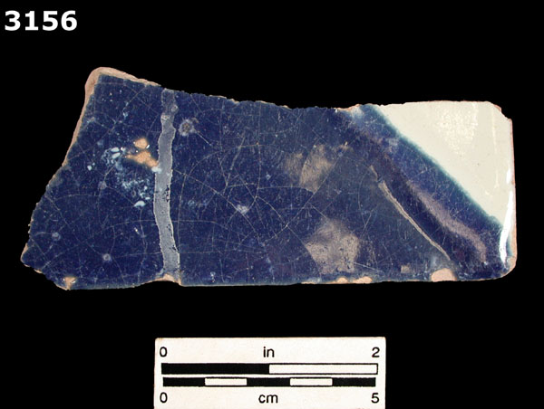 PUEBLA BLUE ON WHITE specimen 3156 