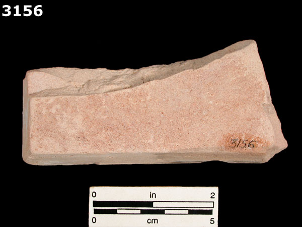 PUEBLA BLUE ON WHITE specimen 3156 rear view