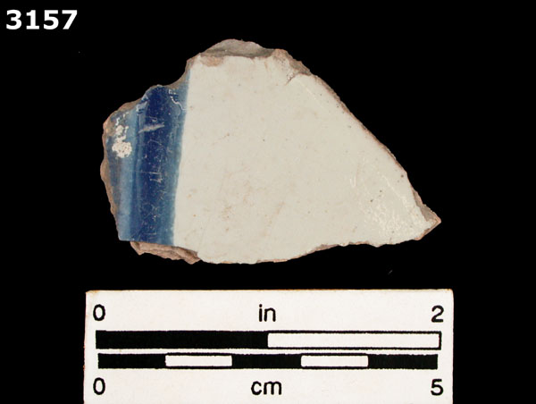 PUEBLA BLUE ON WHITE specimen 3157 