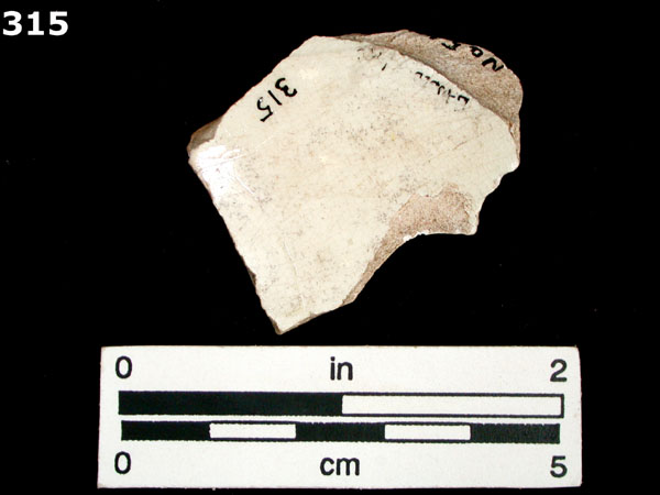 ANNULAR WARE, BANDED specimen 315 rear view