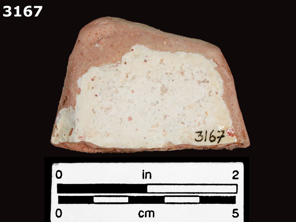 CUENCA TILE-TYPE A specimen 3167 rear view