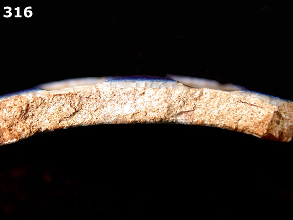 ANNULAR WARE, BANDED specimen 316 side view