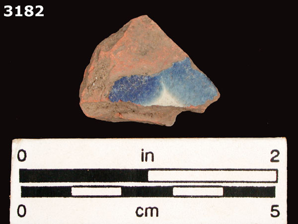 PUEBLA BLUE ON WHITE specimen 3182 