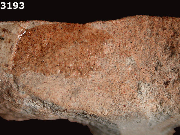 PUEBLA BLUE ON WHITE specimen 3193 side view