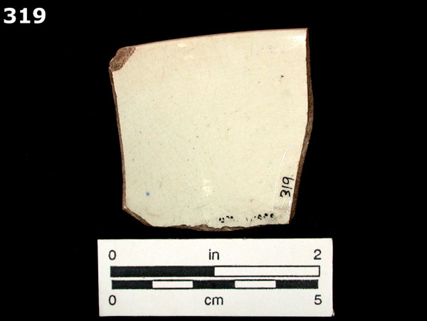 ANNULAR WARE, MOCHA specimen 319 rear view