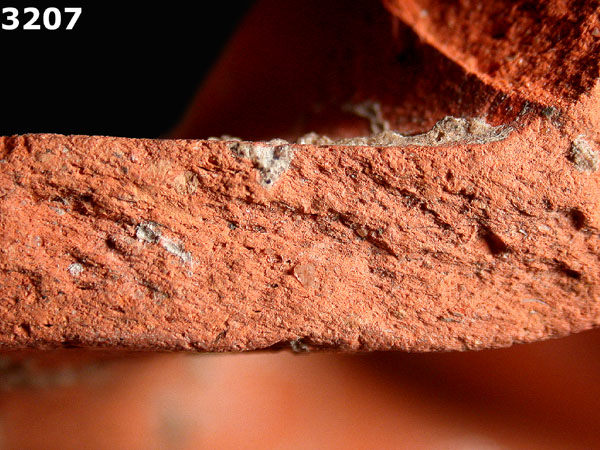 ORANGE MICACEOUS specimen 3207 side view