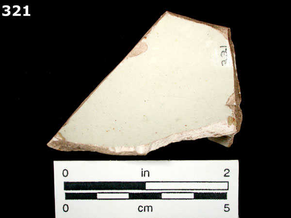 ANNULAR WARE, MOCHA specimen 321 rear view