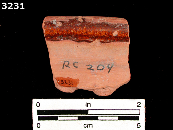 REY WARE specimen 3231 rear view