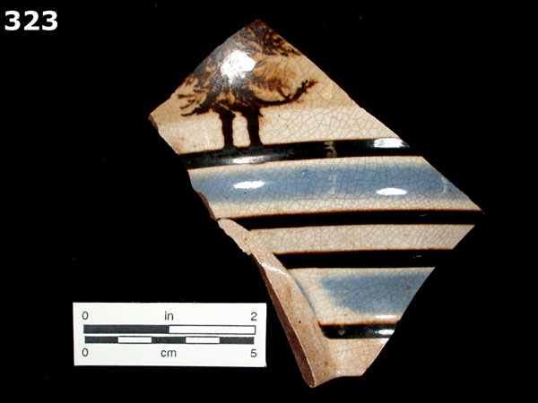 ANNULAR WARE, MOCHA specimen 323 front view