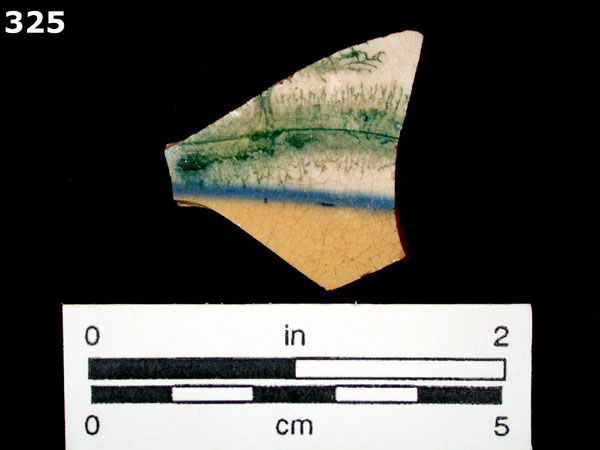 ANNULAR WARE, MOCHA specimen 325 front view