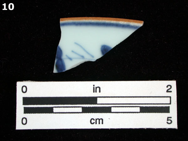 PORCELAIN, CH ING BLUE ON WHITE specimen 10 