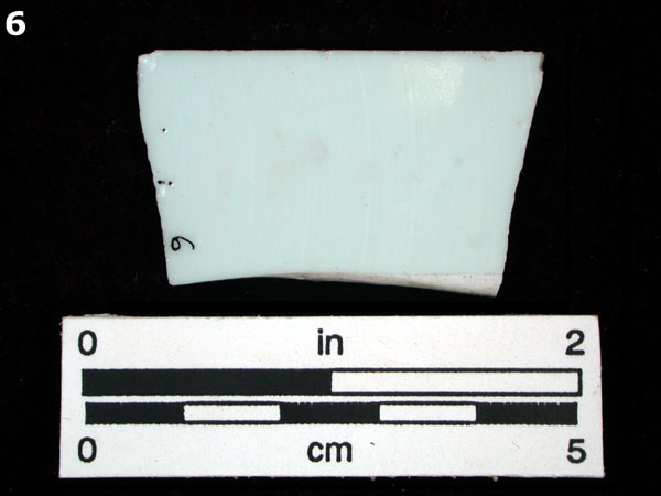 PORCELAIN, CH ING BLUE ON WHITE specimen 6 rear view
