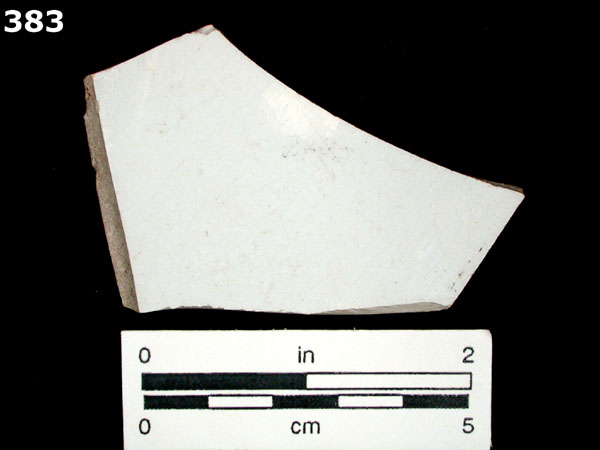 IRONSTONE, UNDECORATED specimen 383 