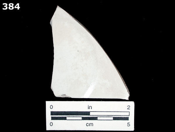 IRONSTONE, UNDECORATED specimen 384 