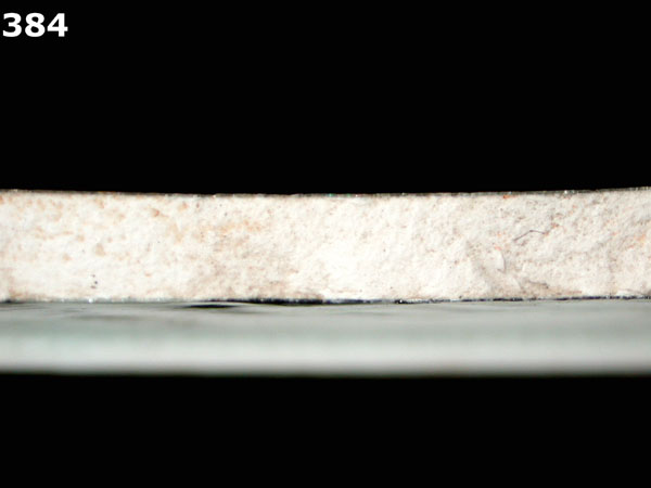 IRONSTONE, UNDECORATED specimen 384 side view