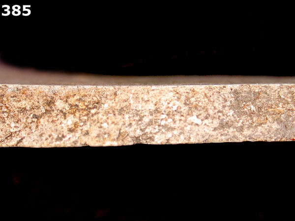 IRONSTONE, UNDECORATED specimen 385 side view