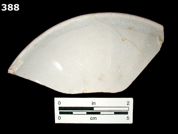 IRONSTONE, UNDECORATED specimen 388 