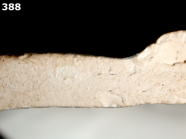 IRONSTONE, UNDECORATED specimen 388 side view