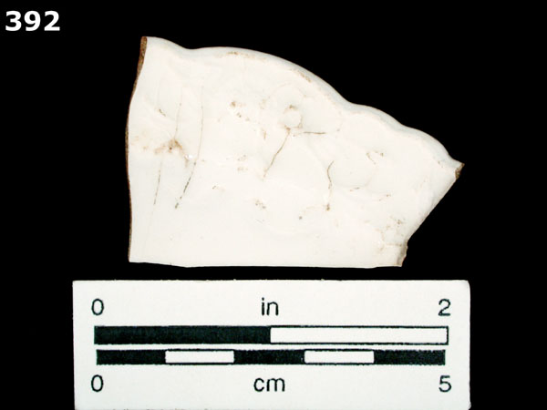 WHITEWARE, PLAIN specimen 392 
